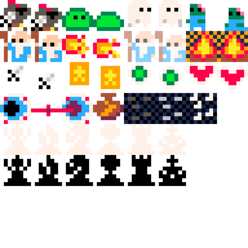 8bit_Dungeon_sprites by DiaboloBanane