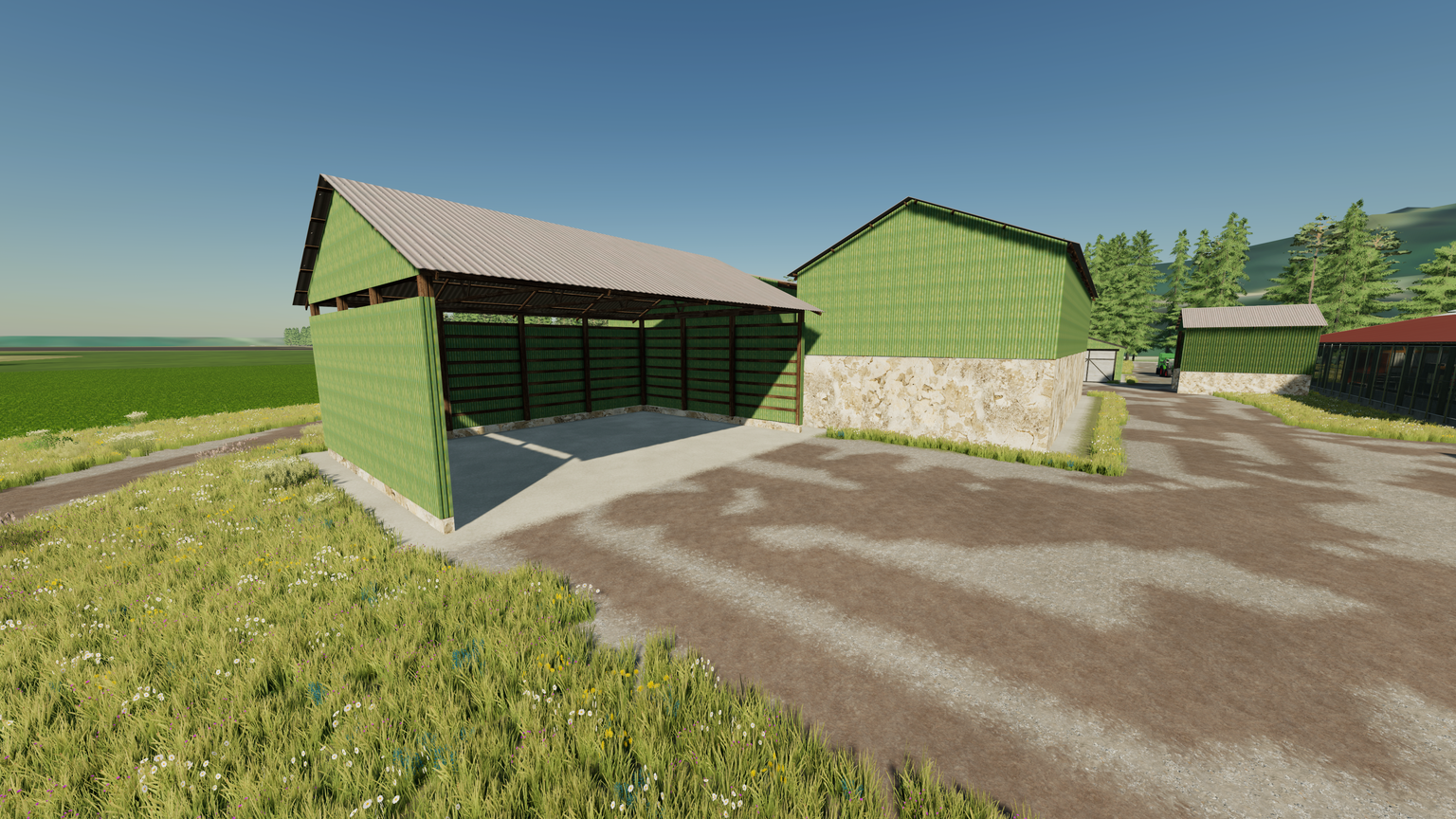 Farm Placeables Pack - 8 Farm Buildings by Chumpy Farmer