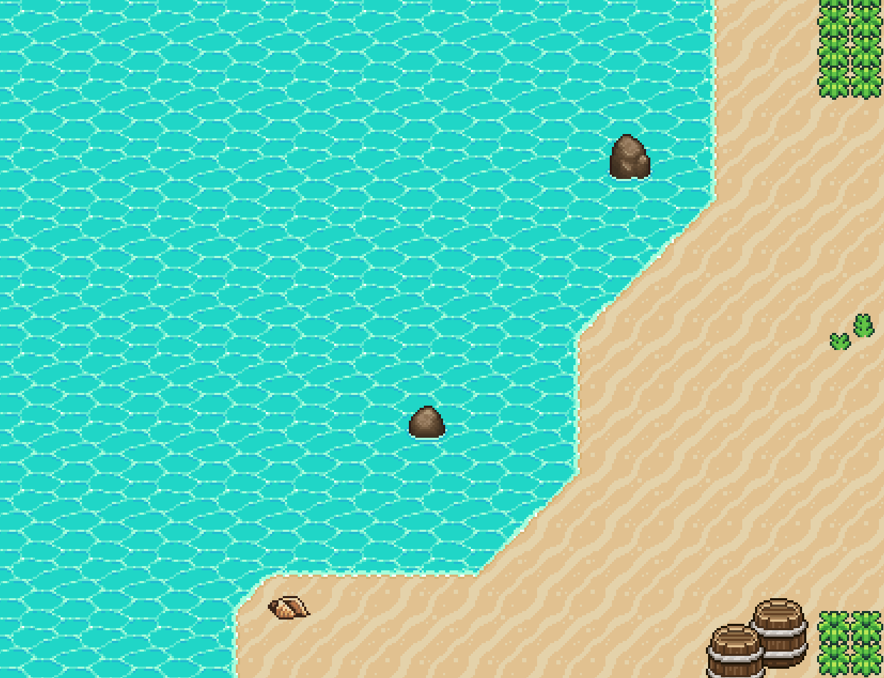 Animated Water Tiles - Beach Tileset and Asset Expansion Pack