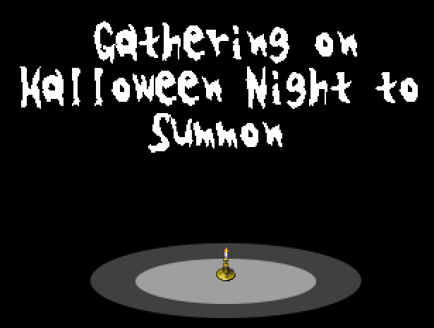 Cover image for Gathering on Halloween Night to Summon