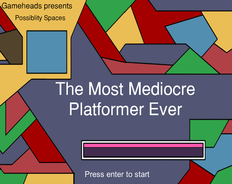 The Most Mediocre Platformer Ever Mac OS