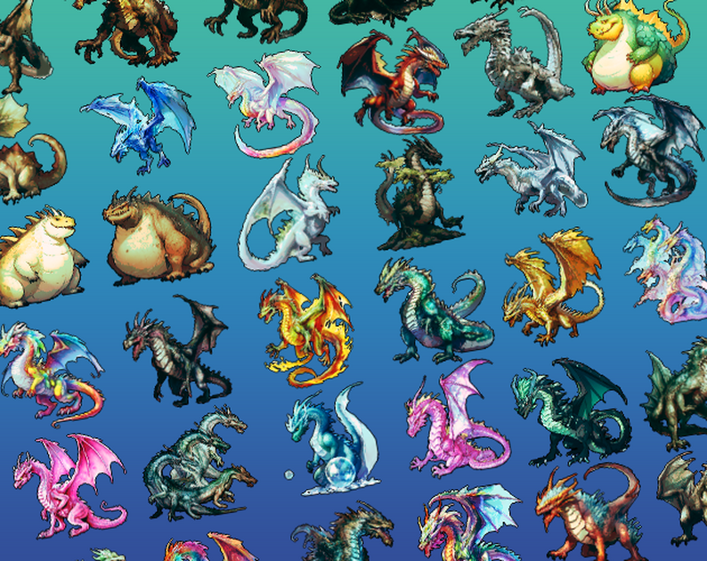 Dragons Pack by MasuOne