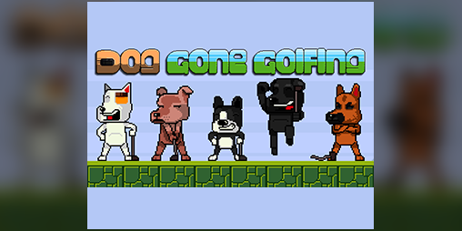 Cover image for DOG GONE GOLFING