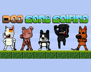 Cover image for DOG GONE GOLFING