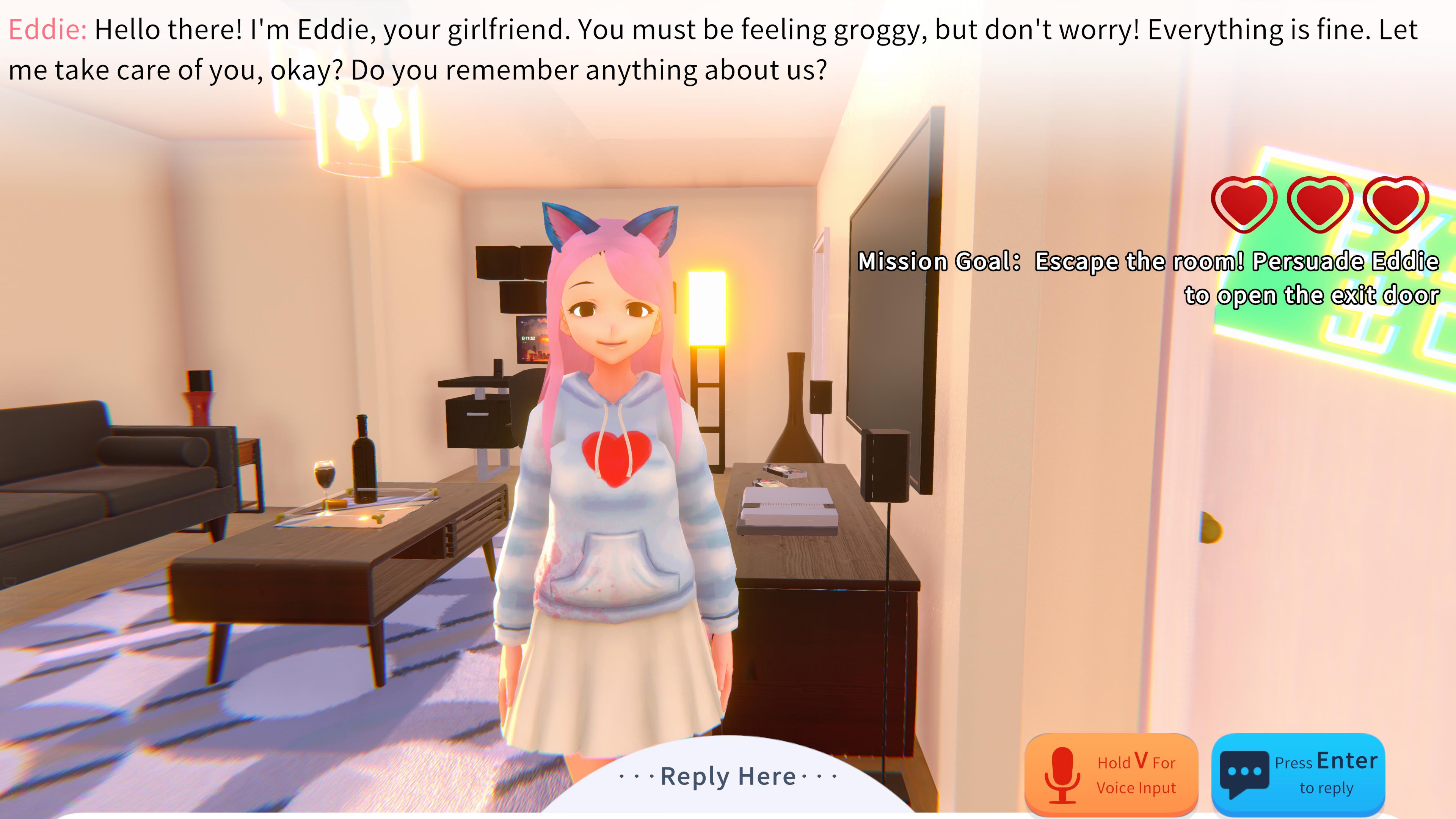 ChatGPT Yandere AI Girlfriend Simulator: With You Til The End –  Downloadable Game