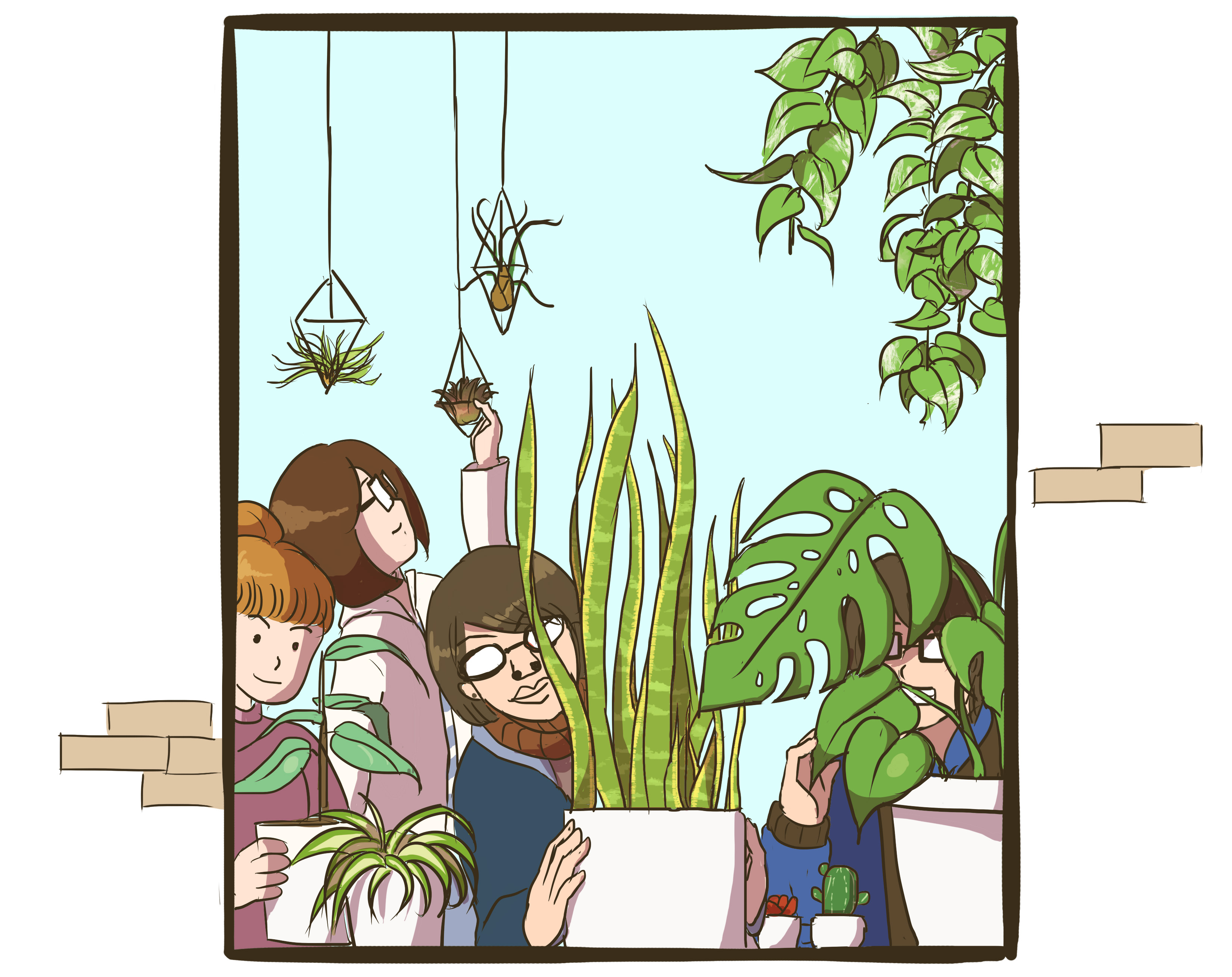 Cover image for Plant Fever Zine Vol 1- An Autobio Zine by a group of Plant Lovers