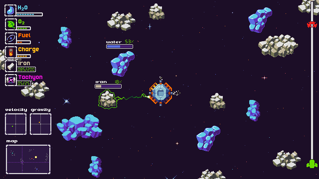 Fuel Run - Free space mining game on Itch.