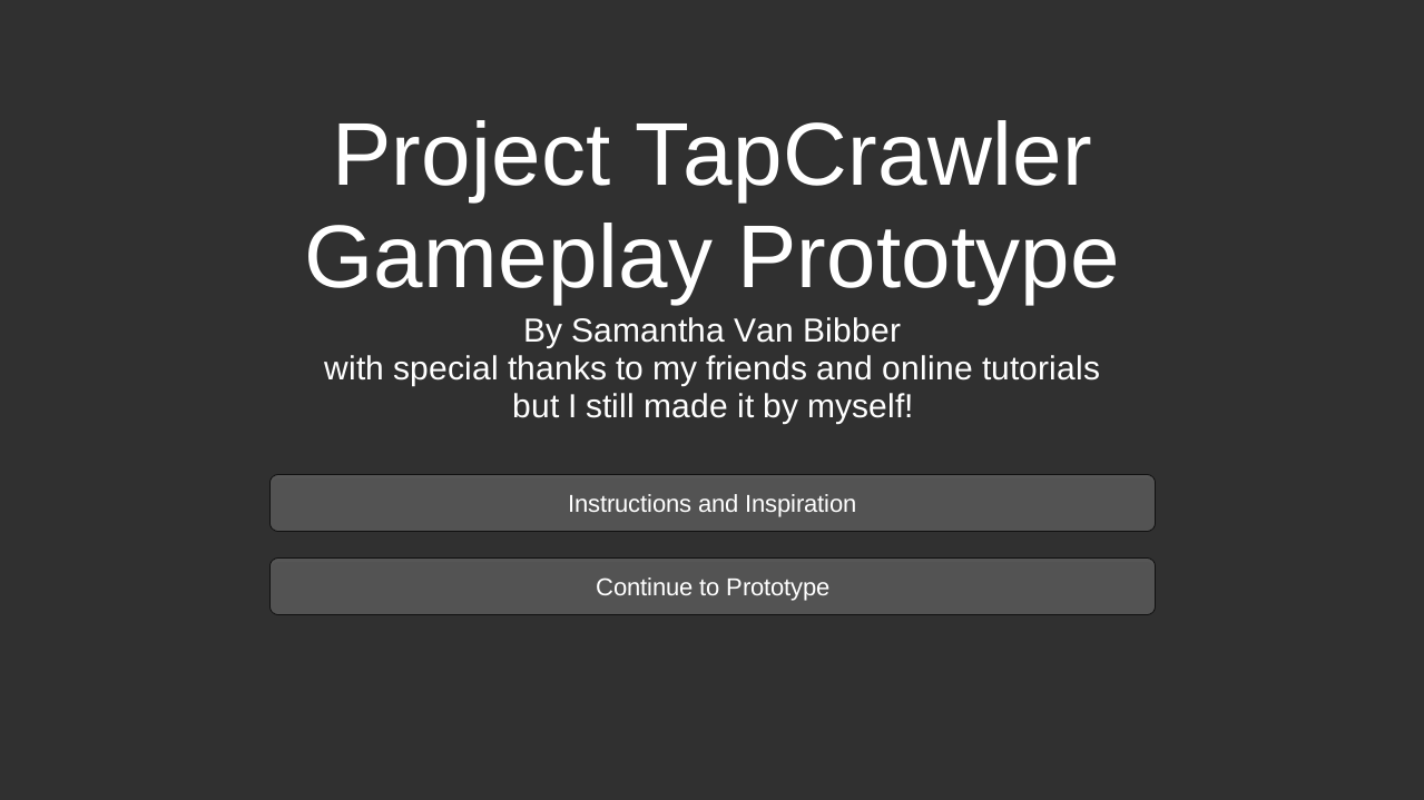 Cover image for Project TapCrawler Prototype