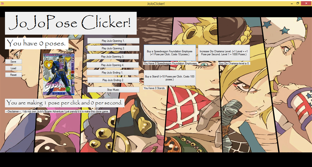 Cover image for JoJoClicker