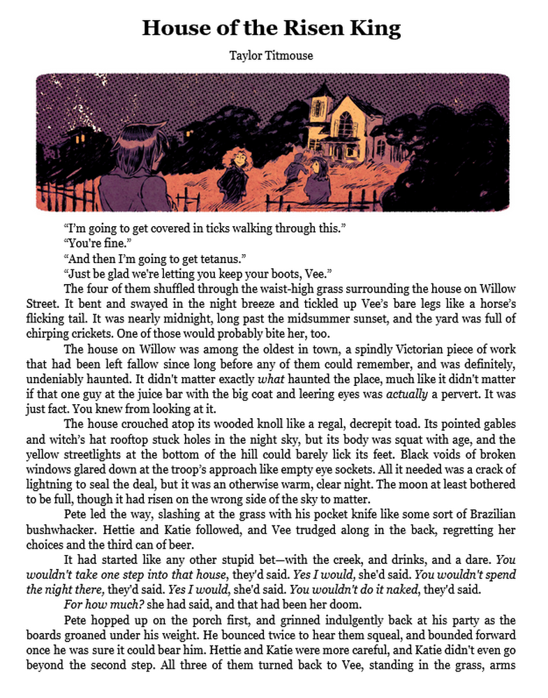House of the Risen King by taylor titmouse
