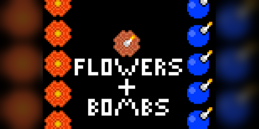 Cover image for Flowers + Bombs