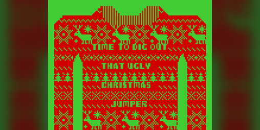 Cover image for Time to dig out that ugly Christmas jumper