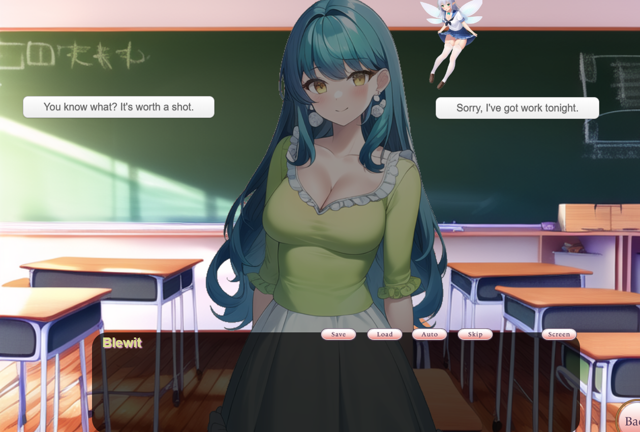 I learned a lot getting this Ecchi VN out the door, and I'd love to share  any tips I learned with those who want them. - Devlogs - itch.io