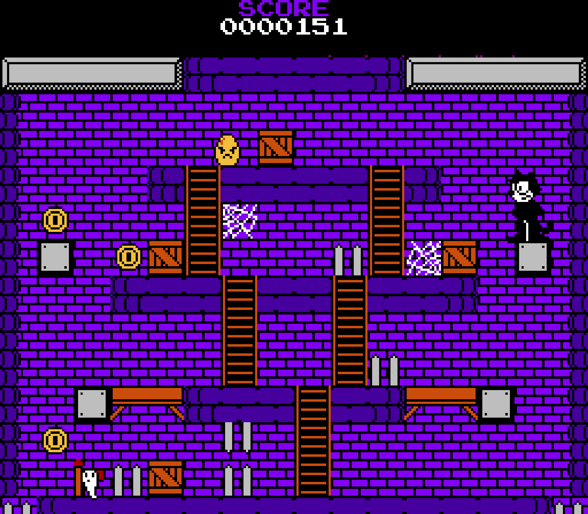 Screenshot 4 for Felix The Cat: In The Creepy Castle (NES)