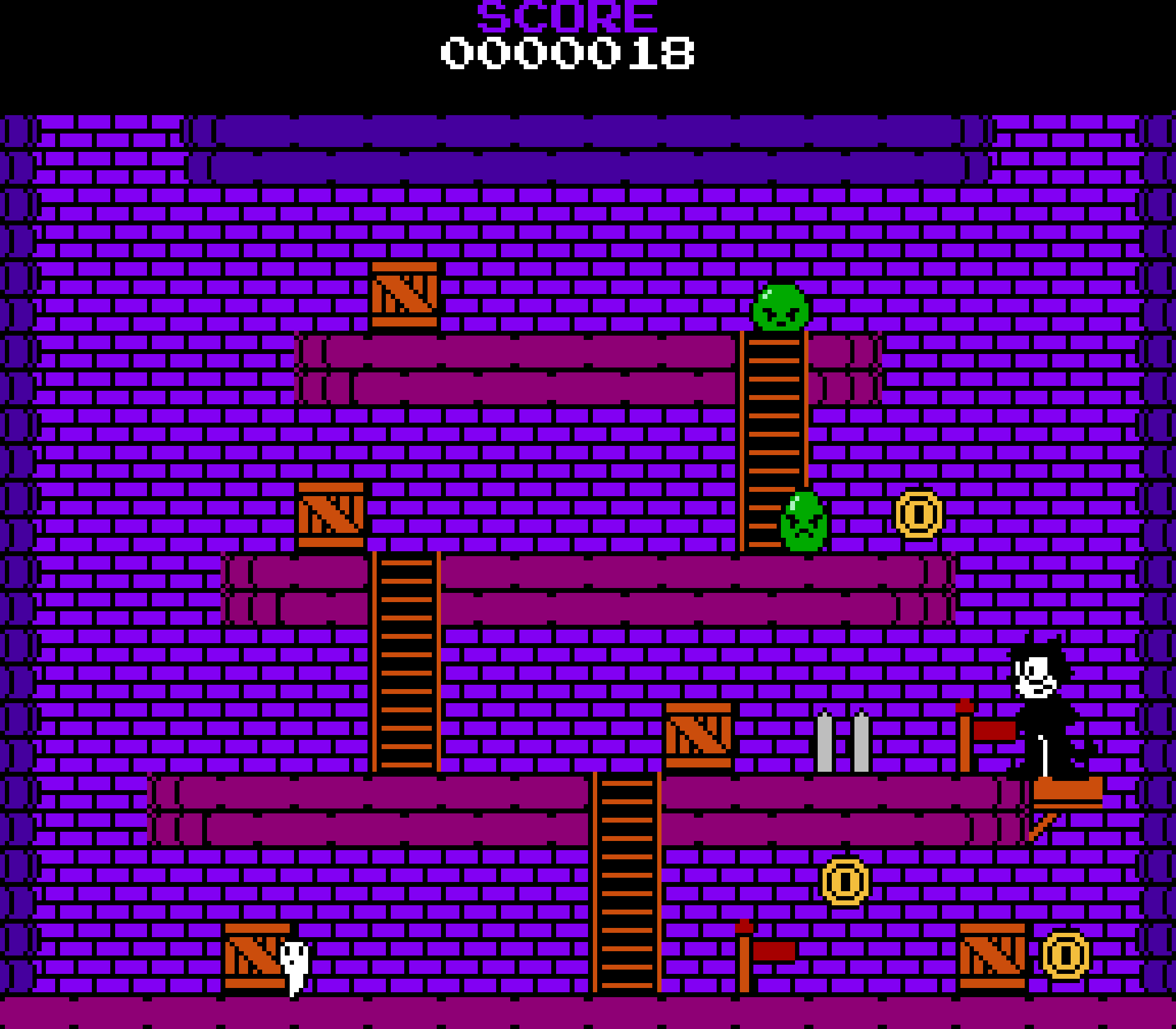 Screenshot 2 for Felix The Cat: In The Creepy Castle (NES)