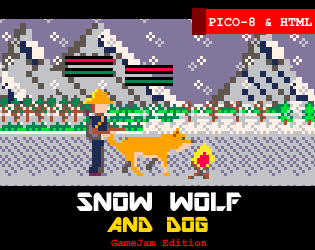 Snow Wolf and Dog (#FC_JAM Edition)