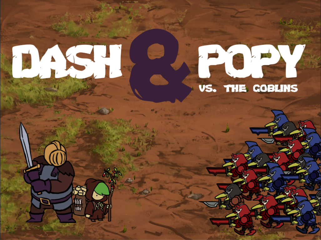 Cover image for Dash & Popy versus The Goblins