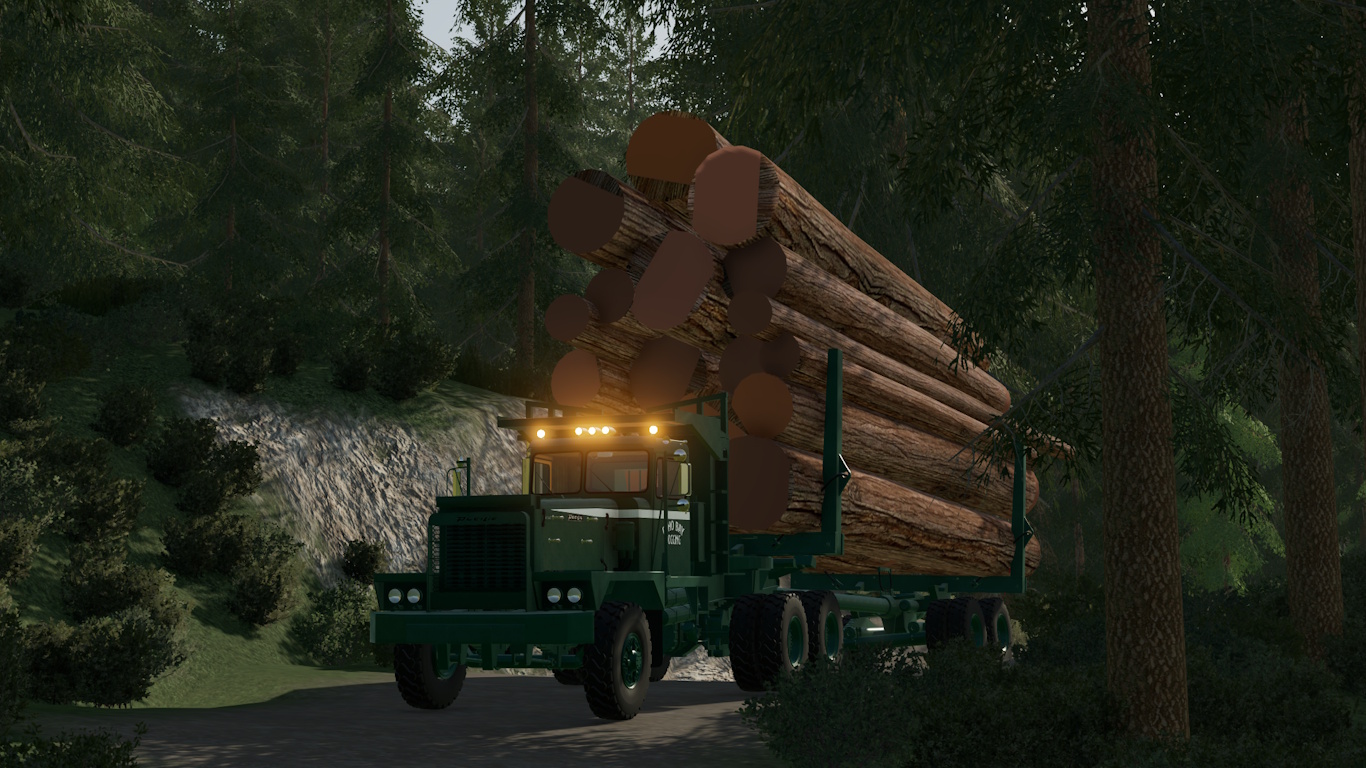 Screenshot 3 for FS22 Pacific P16 Logging Truck