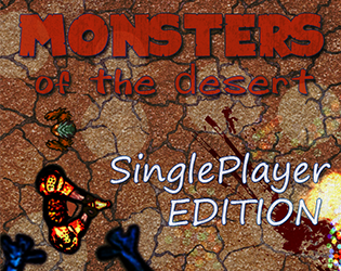 Cover image for Monsters of the Desert