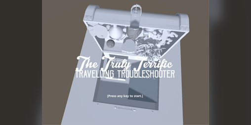 Cover image for The Truly Terrific Traveling Troubleshooter - Digital Edition