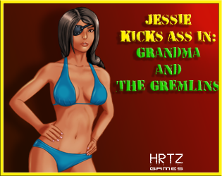 Cover image for Jessie Kicks Ass - Grandma and the Gremlins