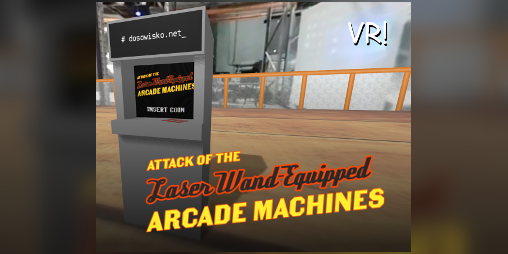 Cover image for Attack of the Laser Wand-Equipped Arcade Machines