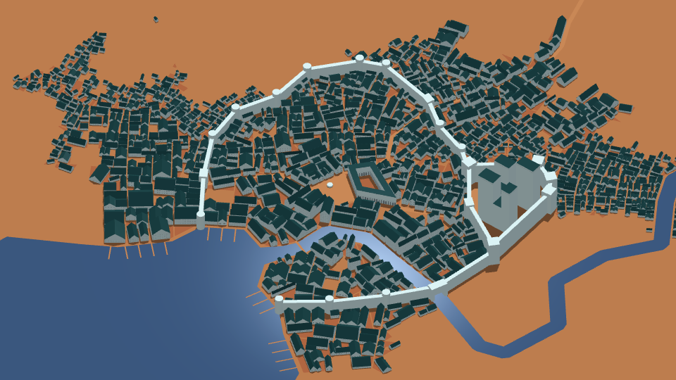 medieval city map generator