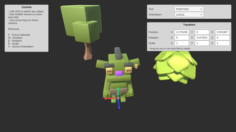 Unity Runtime Transform Gizmo by cemuka
