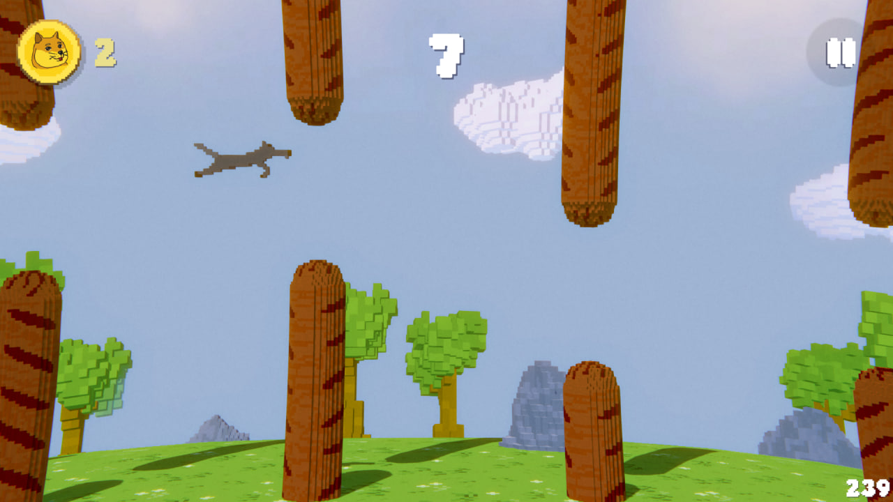 Screenshot 2 for Flappy Borz
