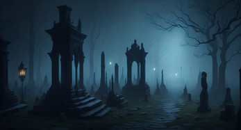 Graveyard Background Pack by Vina