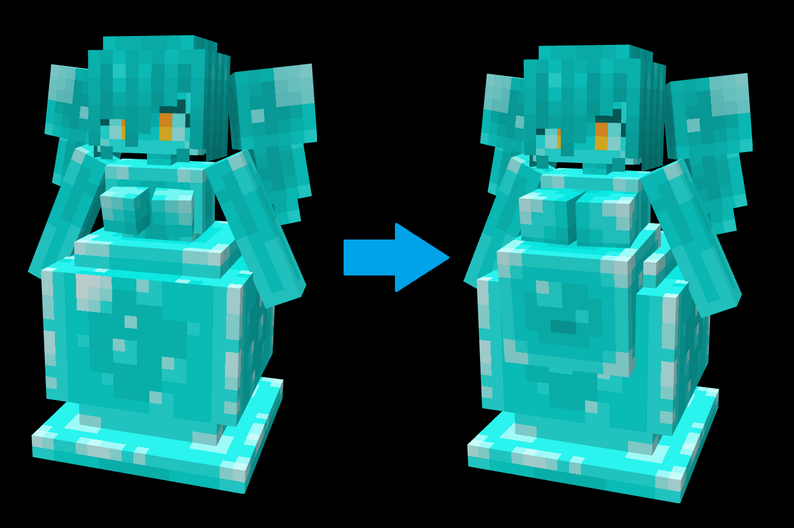 Inflatable Mob Girls Minecraft Java Mod Monsters&Girls - Chubby Tummies by Irritator_Fan