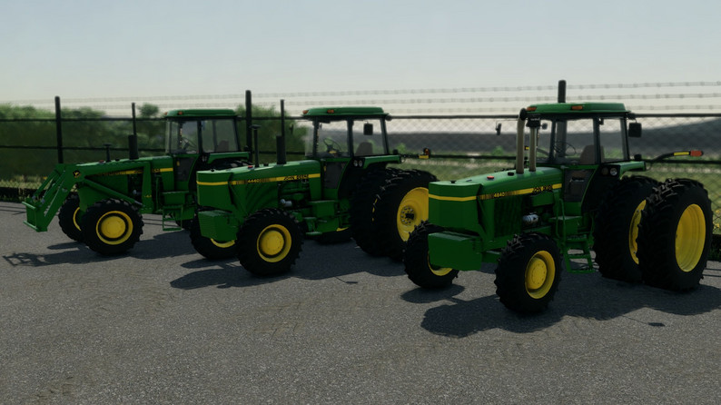 FS22 John Deere HFWD 40 Series by STX Farms