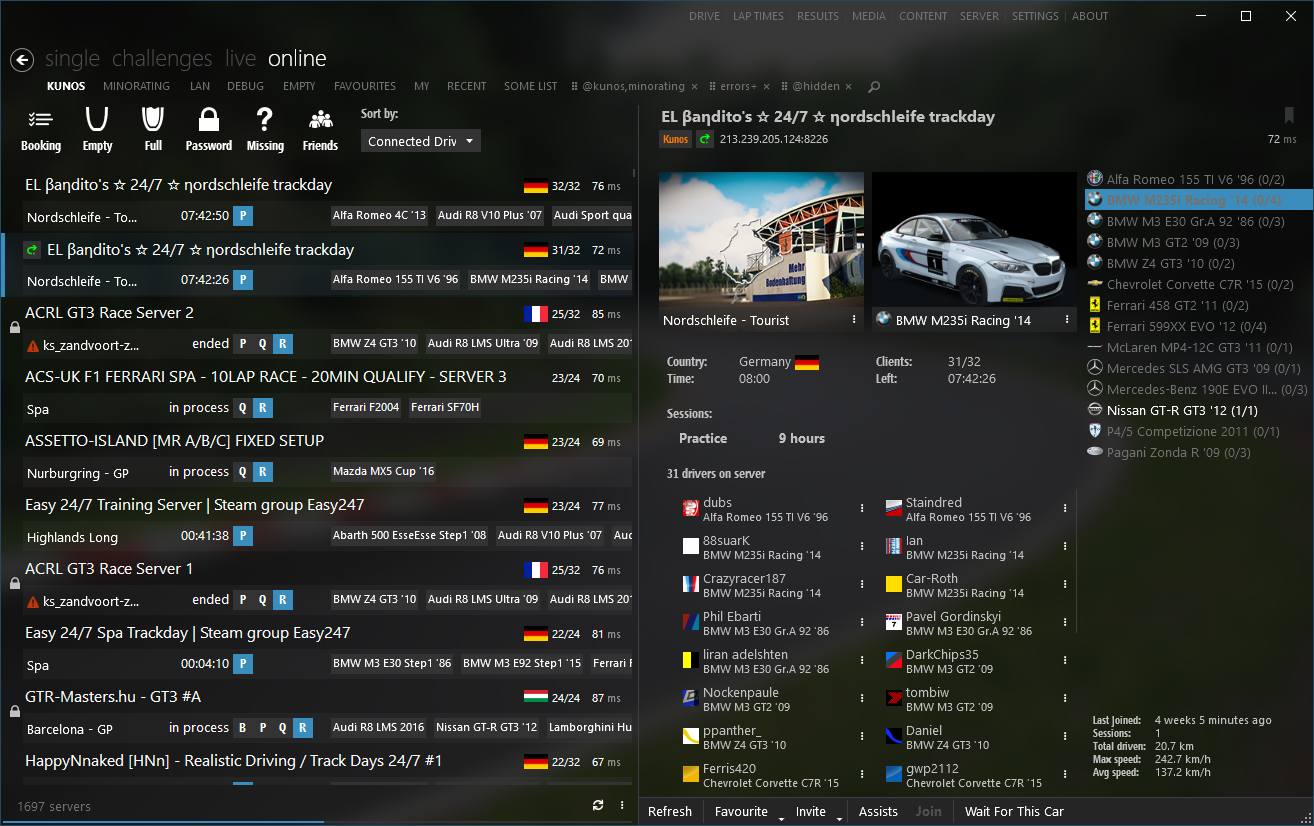 Content Manager – Assetto Corsa