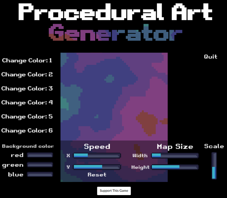 Procedural Art Generator by Hakariti