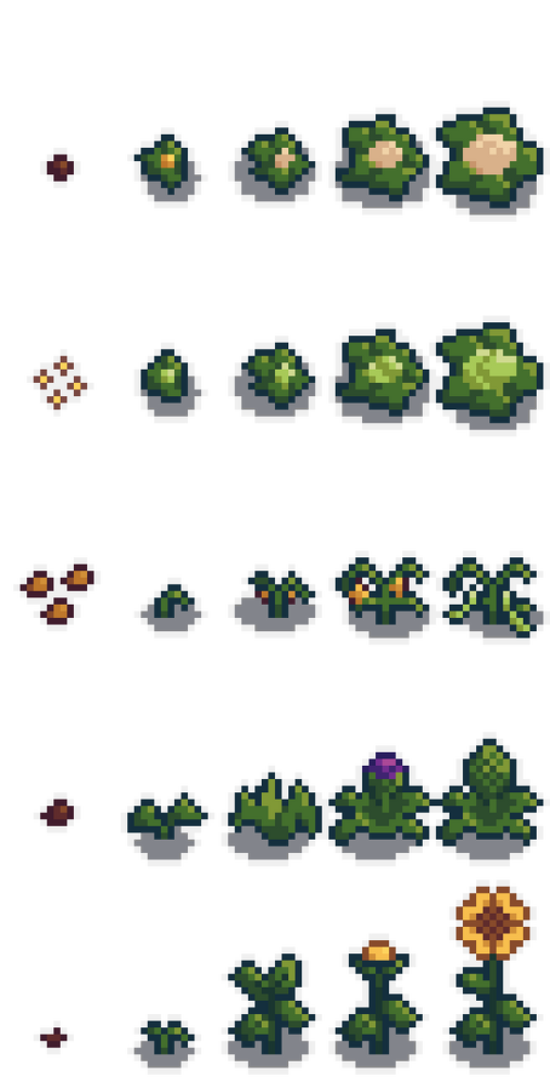 Pixel Vegetables - Overground Pack by OctoPyte