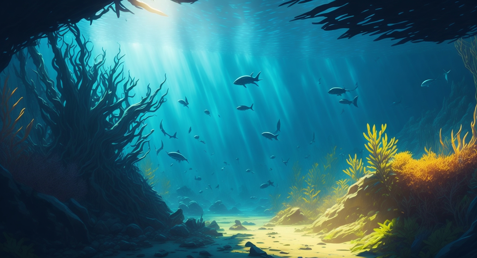 Underwater Background Pack by Vina
