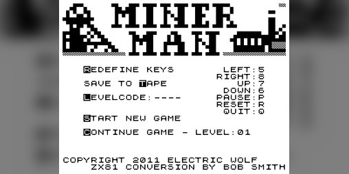 Cover image for Miner Man