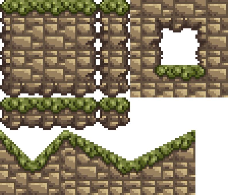 Basic 16x16 Platformer Tilesets by tinybronco