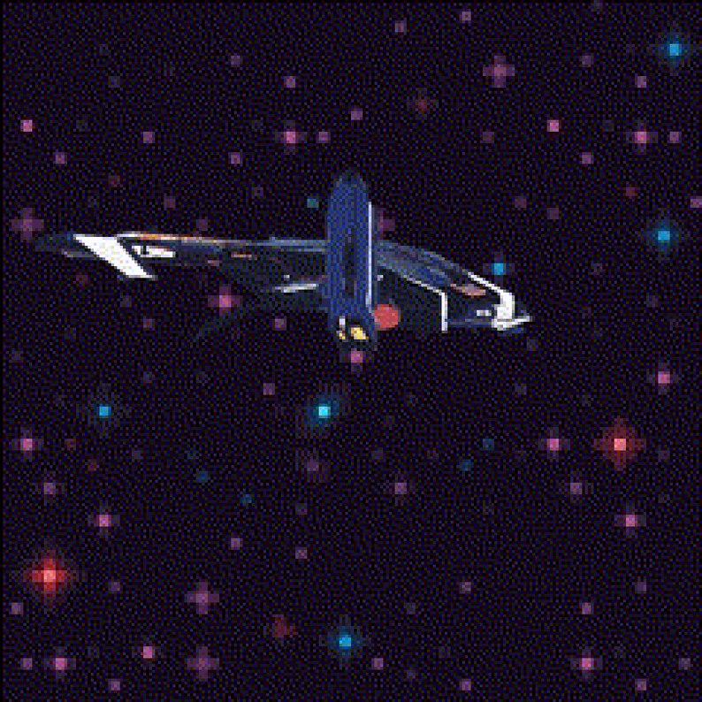 Stellar Spaceships: High-Res 2D Pixel Art by ASTek Game Studio