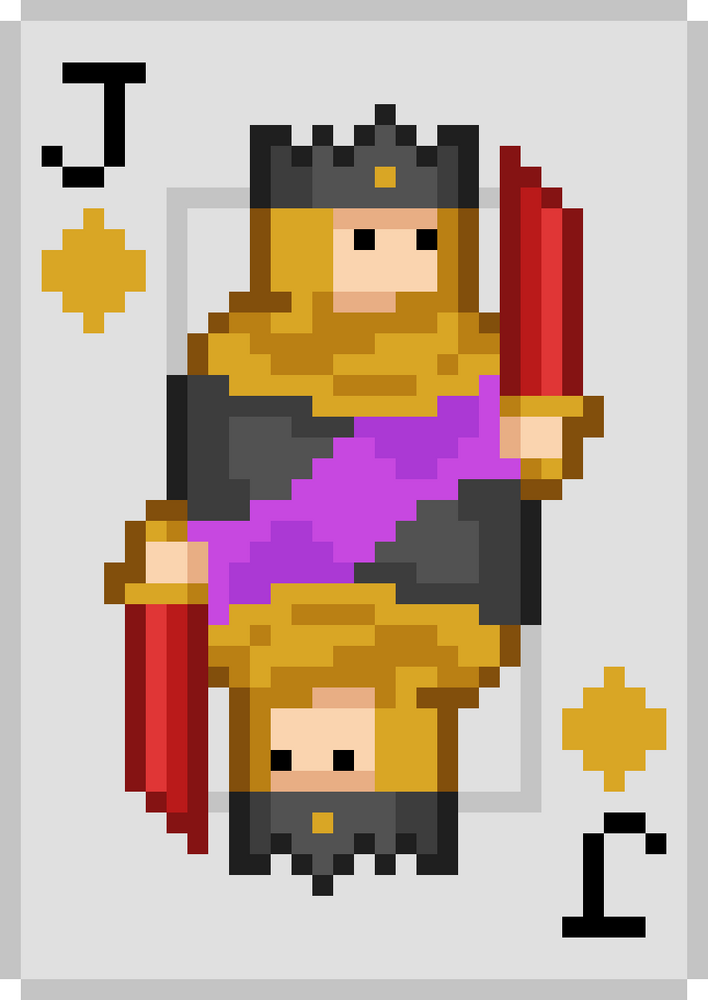 Lazyspace's Pixel Playing Cards by Lazyspace