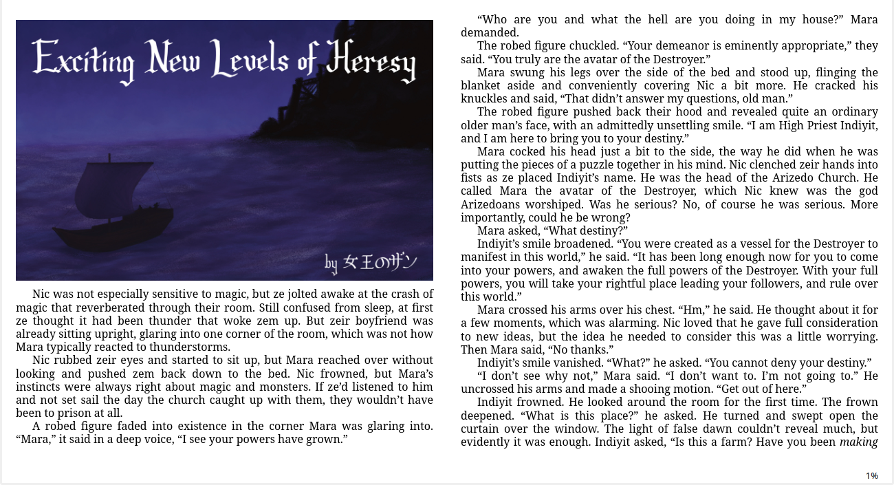 Screenshot 2 for Exciting New Levels of Heresy Printable