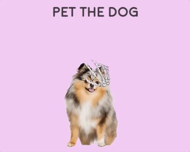 PET THE DOG