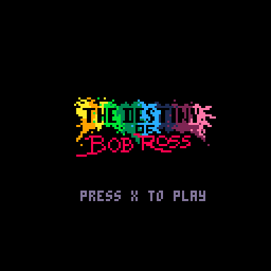 Cover image for The destiny of Bob Ross