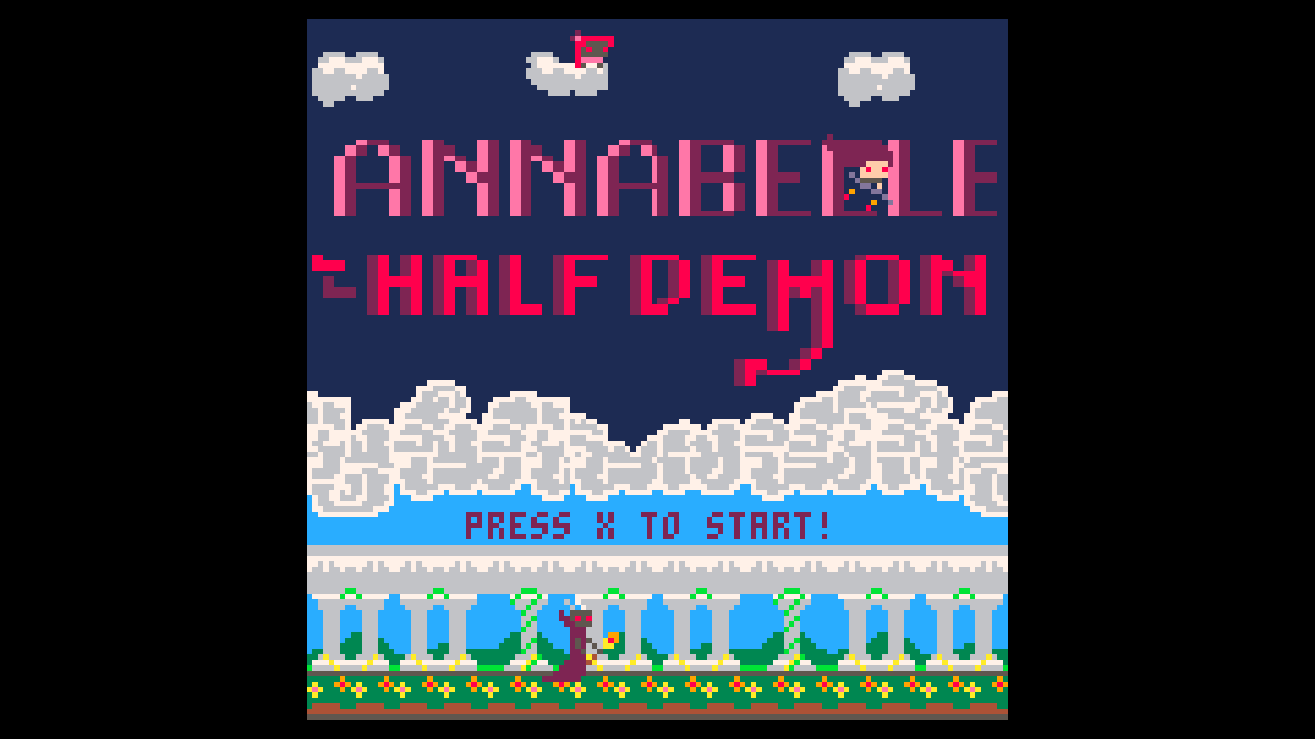 Cover image for Annabelle - the half demon