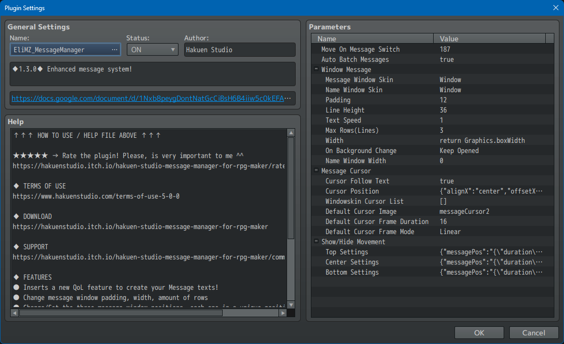 Screenshot 3 for Hakuen Studio Message Manager for RPG Maker