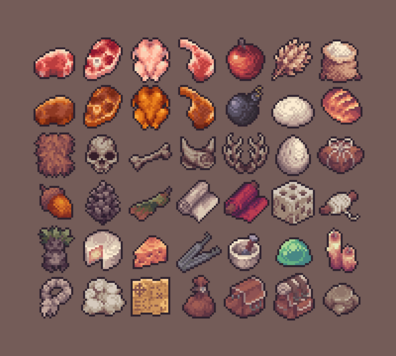 RPG Icon Pack 32x32/24x24 by Immunity