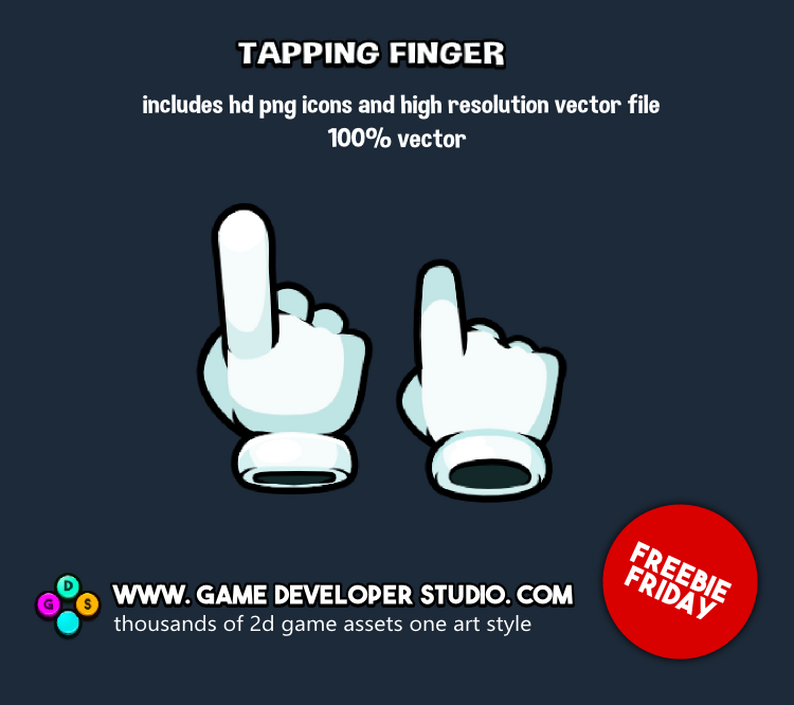 tapping-finger-by-robert-brooks-gamedeveloperstudio