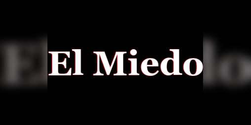 Cover image for El Miedo