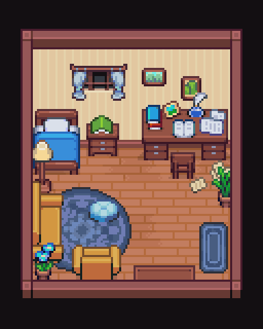 interior pack update - Pixelart Interior Top-Down RPG Asset Pack v2 by ...