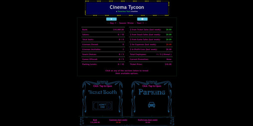 Cover image for Cinema Tycoon